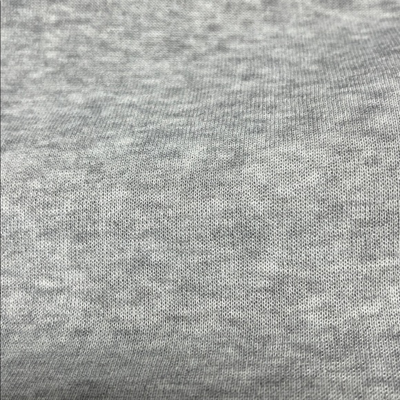 Gray Crewneck Sweater with Embroidered God Is Good - Picture 8 of 8